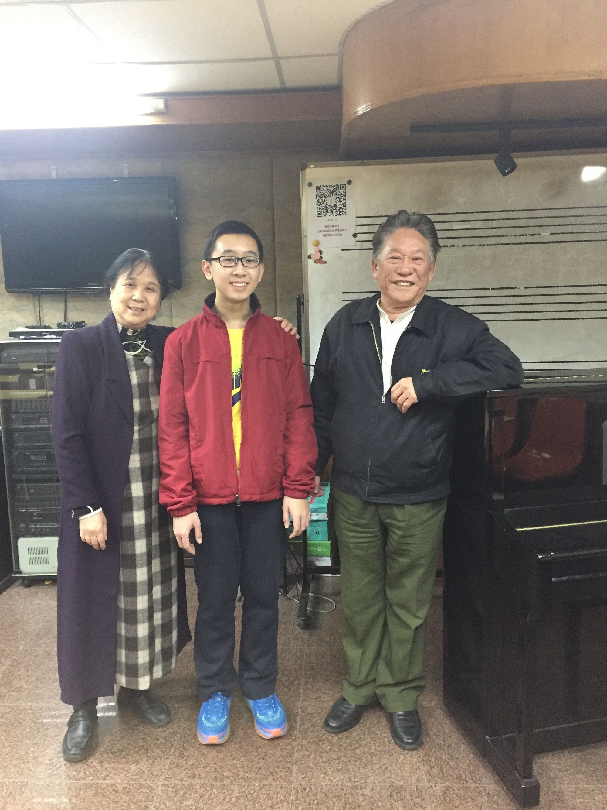 我校学生陈万川，9岁师从王云之教授学习 后进入中央音乐学院附小、附中学习。现在俄罗斯柴可夫斯基音乐学院学习